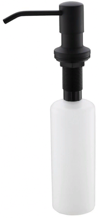 Emar ЕД-401D.Black, дозатор для моющего средства, черный Фото товара: Emar ЕД-401D.Black, дозатор для моющего средства, черный