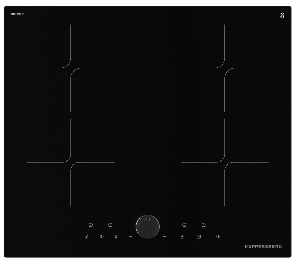 Фото товара: Kuppersberg ICI 608 Black R индукционная поверхность