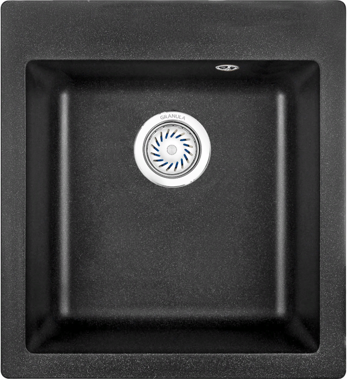 Фото товара: GRANULA 4651 мойка, гранит, черный
