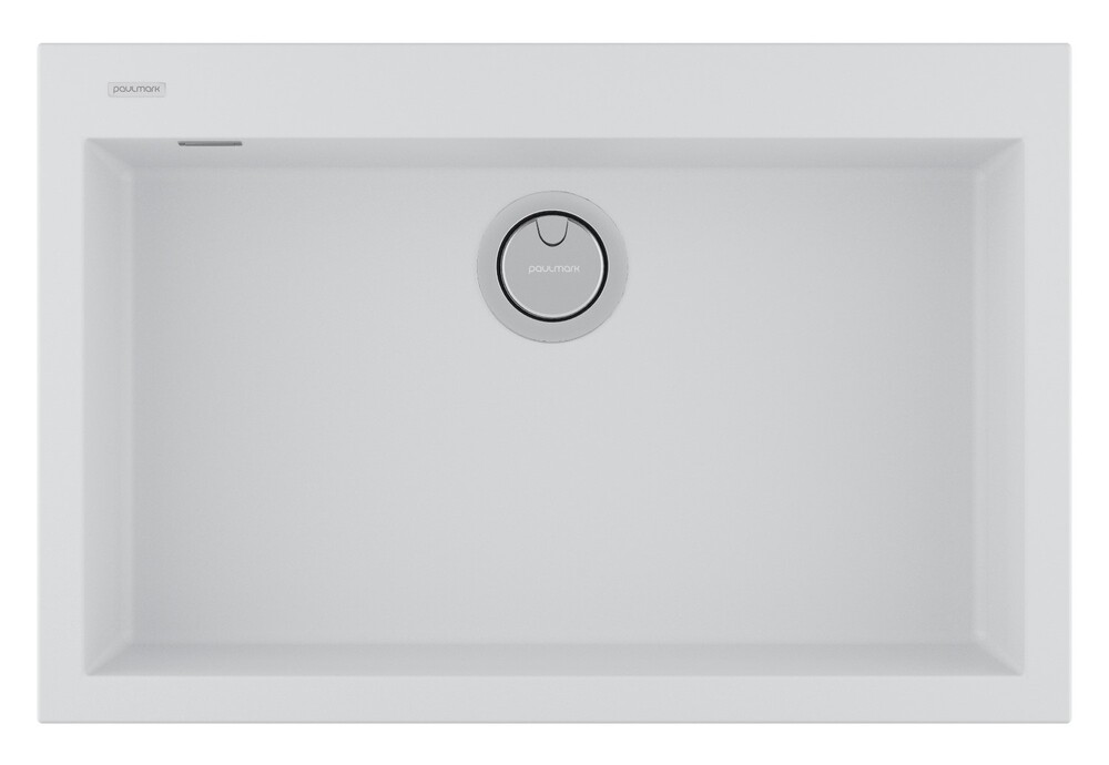 Фото товара: Paulmark DECORATION 76, мойка, гранит, белый
