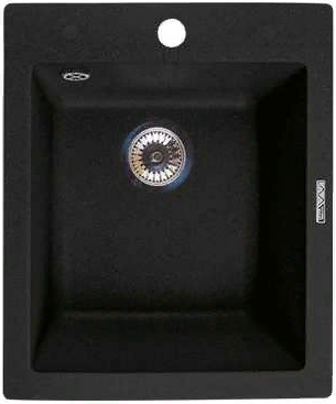 LAVA Q.3 BASALT, мойка, гранит, черный Фото товара: LAVA Q.3 BASALT, мойка, гранит, черный