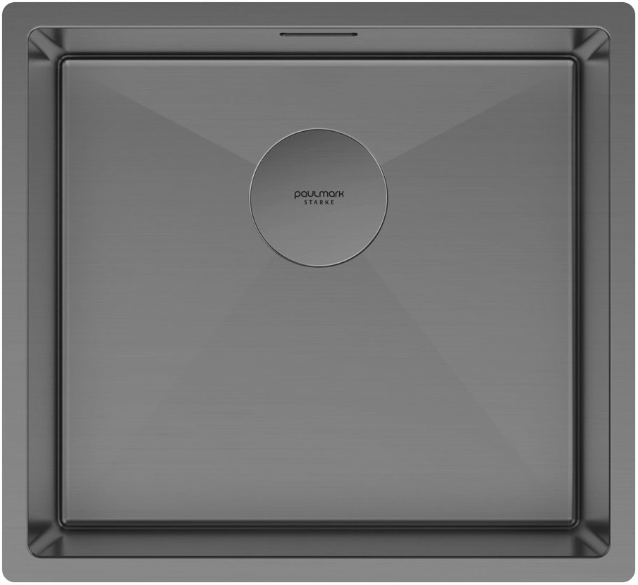Фото товара: Paulmark NEXT 48 UNI, мойка, нержавеющая сталь, вороненая сталь