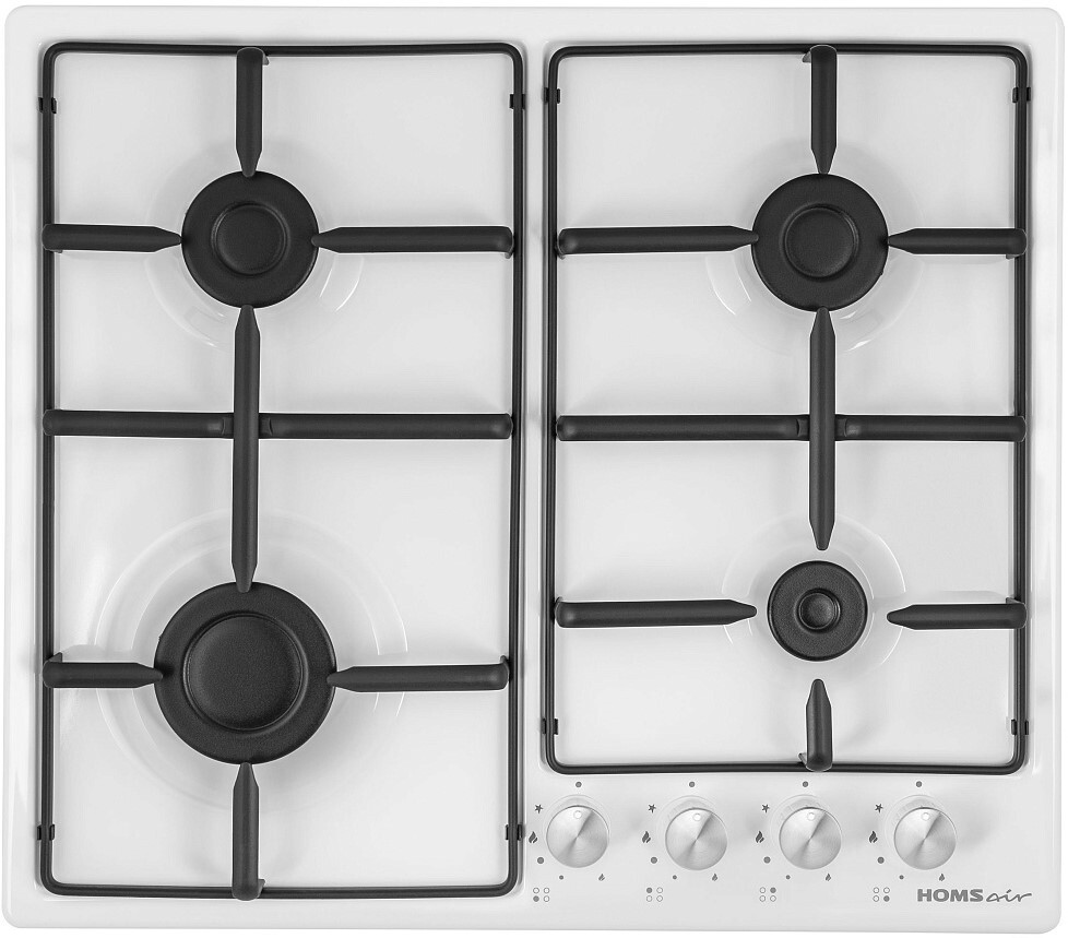 Фото товара: HOMSair HGE643WH газовая поверхность