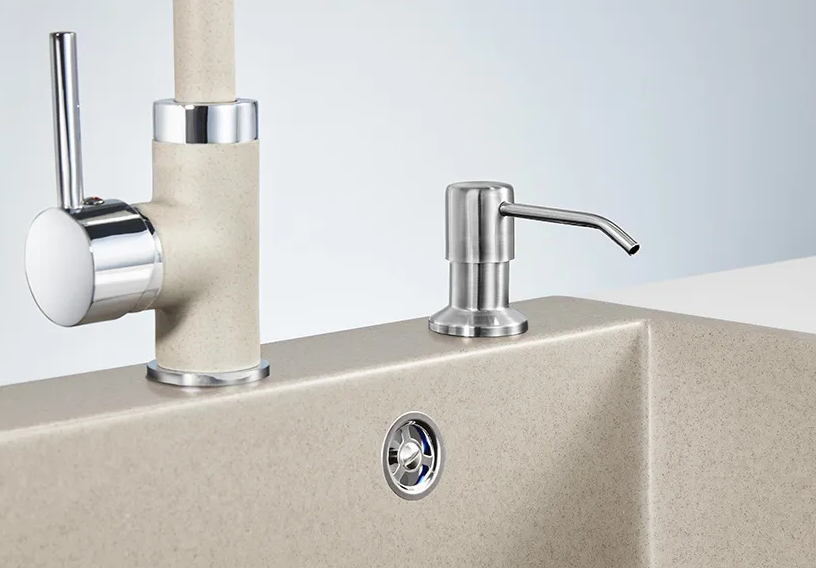 GRANULA 1403 дозатор для моющего средства, нержавеющая сталь Детальное фото товара: GRANULA 1403 дозатор для моющего средства, нержавеющая сталь