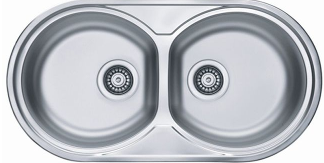 Фото товара: ALVEUS FORM 50 NAT-90, мойка, нержавеющая сталь (в комплекте с сифоном 1130557)