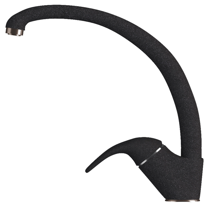 Фото товара: Polygran Высокий, смеситель, черный 16