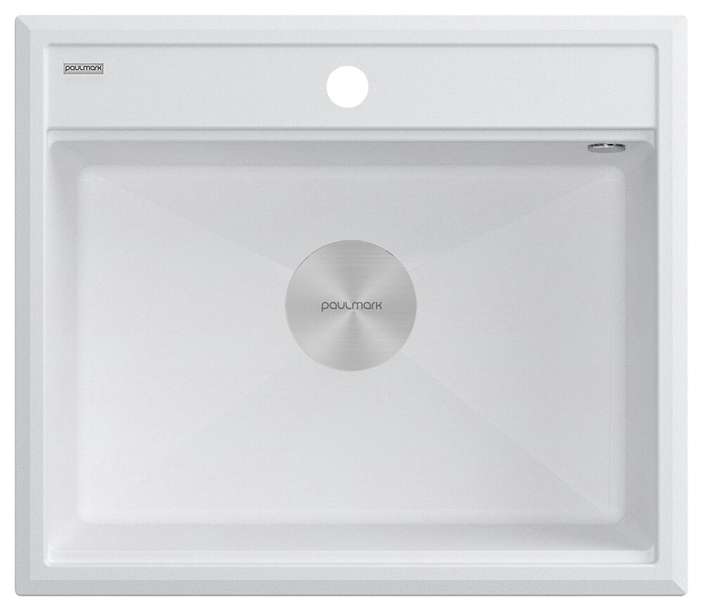 Фото товара: Paulmark STEPIA 60, мойка, гранит, белый