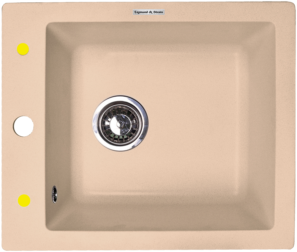 Фото товара: Zigmund & Shtain PLATZ 425, мойка, топленое молоко