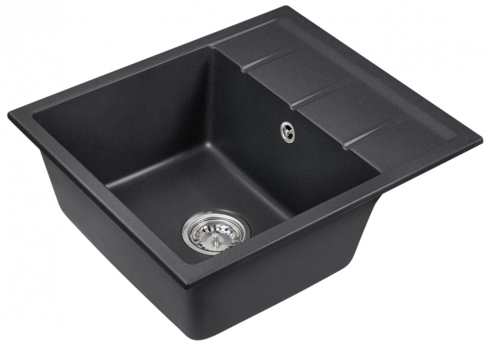 Emar EMQ-1580.Q, мойка, гранит, морион Детальное фото товара: Emar EMQ-1580.Q, мойка, гранит, морион