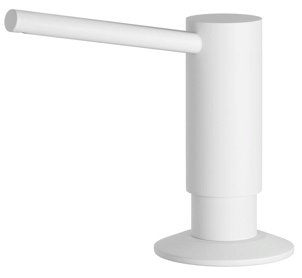 Детальное фото товара: Omoikiri OM-02-P-WH, дозатор для моющего средства, белый