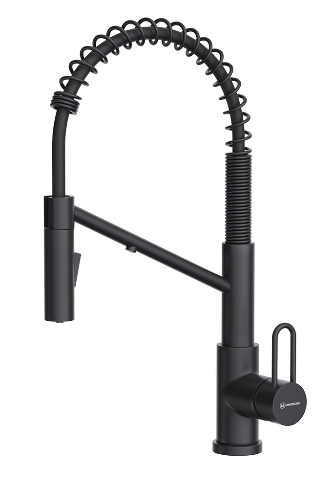 Фото товара: Omoikiri Mikawa 2 Plus-SB-GB, смеситель, графит