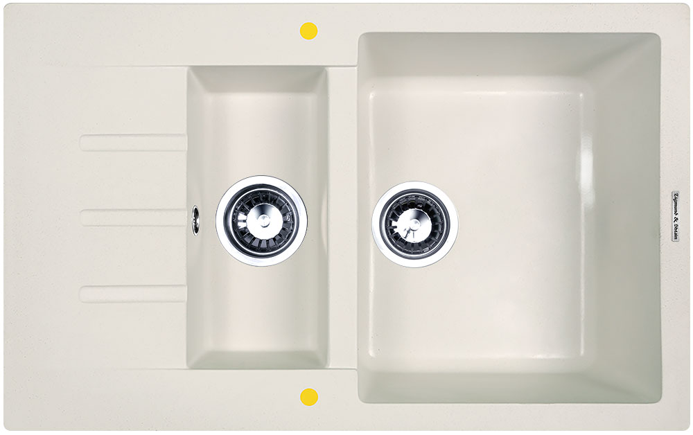 Фото товара: Zigmund & Shtain RECHTECK 775.2, мойка, индийская ваниль  