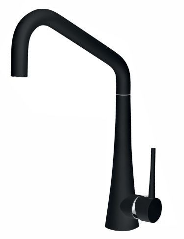 ALVEUS EDEN BLACK, смеситель, латунь, черный матовый Фото товара: ALVEUS EDEN BLACK, смеситель, латунь, черный матовый