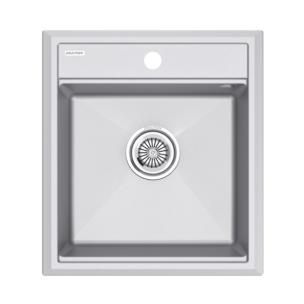Детальное фото товара: Paulmark STEPIA 45, мойка, гранит, серый металлик