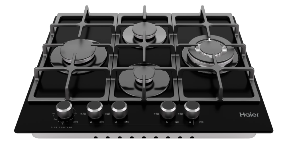 Детальное фото товара: Haier HHX-G64CWMB газовая поверхность