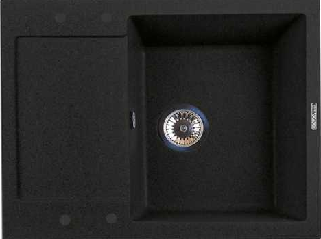 LAVA L.7 BASALT, мойка, гранит, черный Фото товара: LAVA L.7 BASALT, мойка, гранит, черный