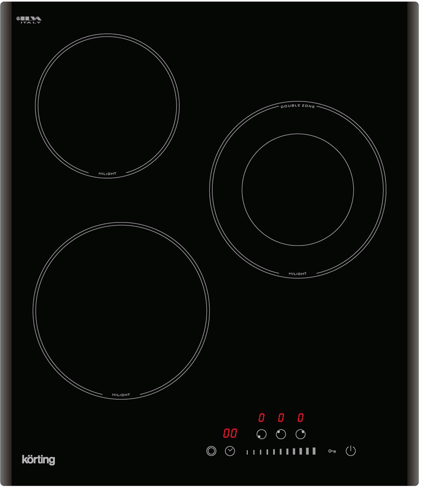 Фото товара: Korting HK 43051 B стеклокерамическая поверхность