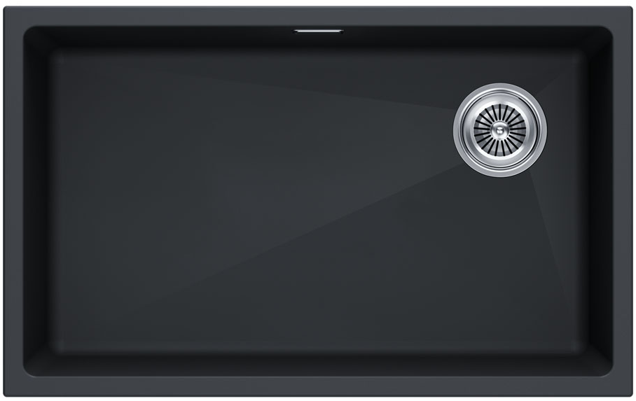 Детальное фото товара: Paulmark LUMI 74UNI-SKEW, мойка, гранит, антрацит