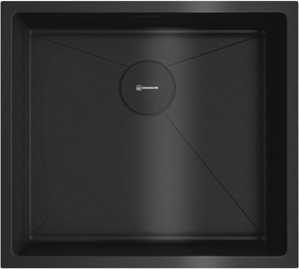 Фото товара: Omoikiri Taki 49-U/IF-GB, мойка, нержавеющая сталь/графит
