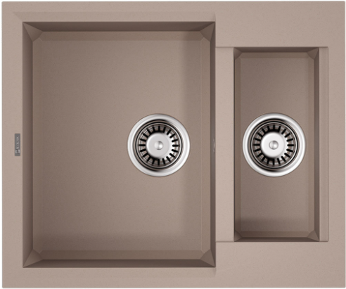 Фото товара: Omoikiri Sakaime 60-2-SA, мойка, гранит, бежевый