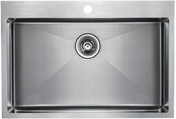 Фото товара: Paulmark KRONER 75, мойка, нержавеющая сталь брашированная