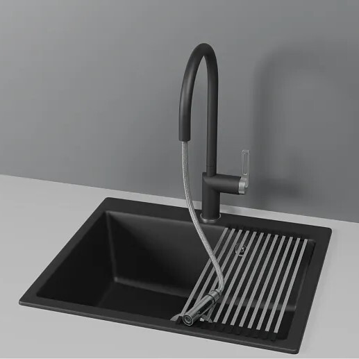 Детальное фото товара: GRANULA 8172 смеситель, гранит, турмалин