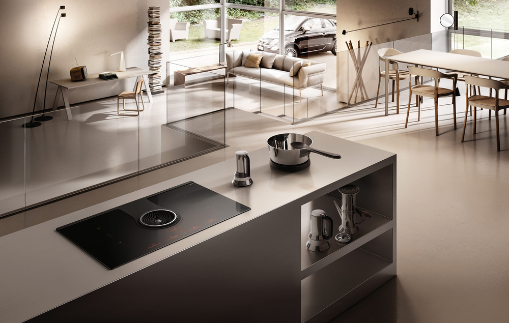 Детальное фото товара: ELICA NIKOLATESLA HP BL/A/83 индукционная поверхность