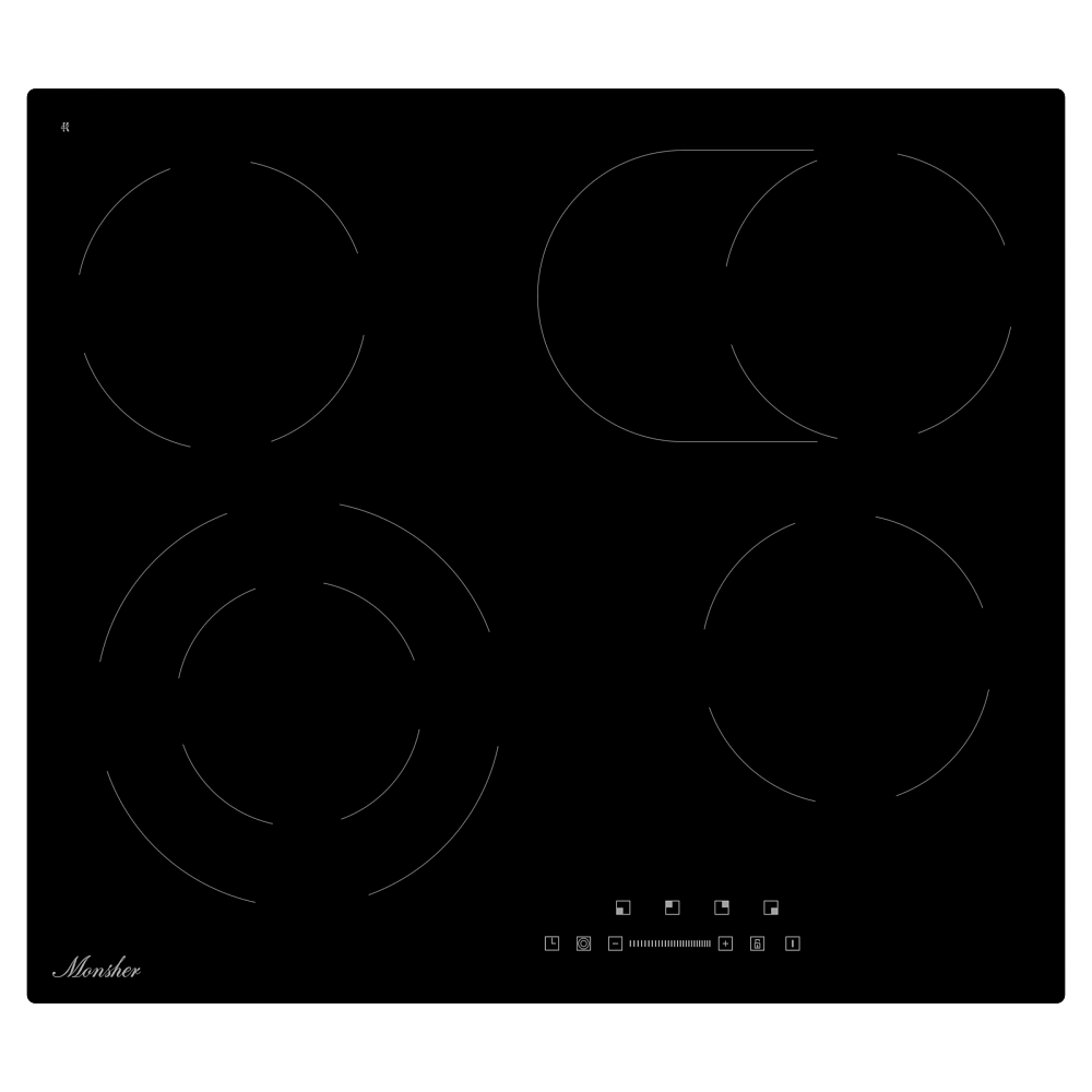 Фото товара: Monsher MHE 6013 стеклокерамическая поверхность