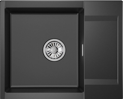 GRANULA ES-6202 мойка, гранит, шварц Детальное фото товара: GRANULA ES-6202 мойка, гранит, шварц