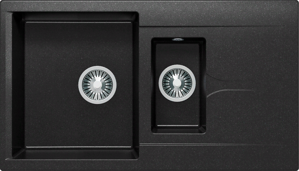 Фото товара: Polygran BRIG-870, мойка, мрамор, черный 16