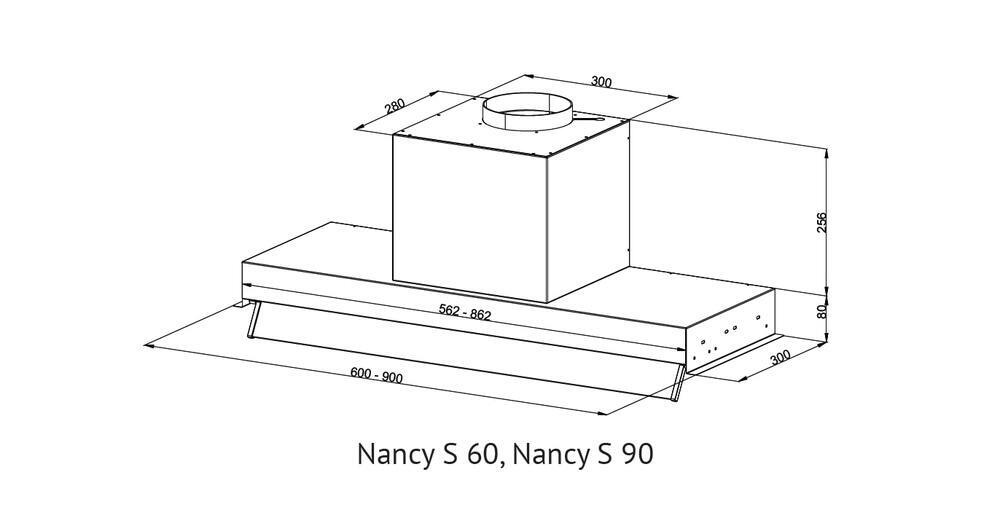 Детальное фото товара: Kuppersberg NANCY S 90 Black