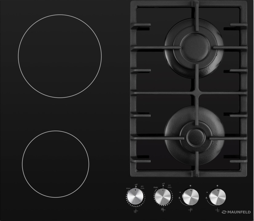 Фото товара: Maunfeld EEHG.642VC.3CB/KG комбинированная поверхность