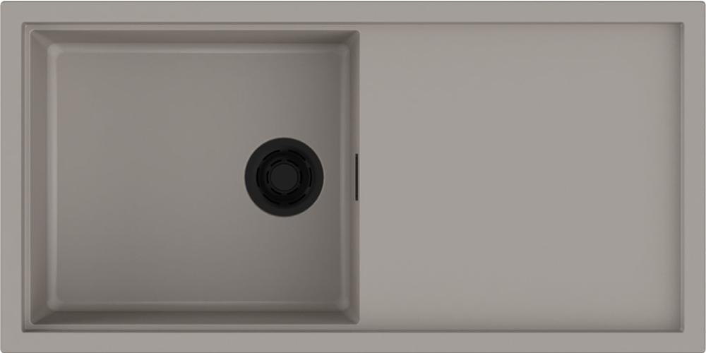 Фото товара: Omoikiri Sintesi 100-GR, мойка, керамика, leningrad grey