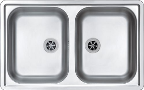 Фото товара: ALVEUS LINE 90 NAT-60, мойка, нержавеющая сталь (в компл. с сифоном 1011642)