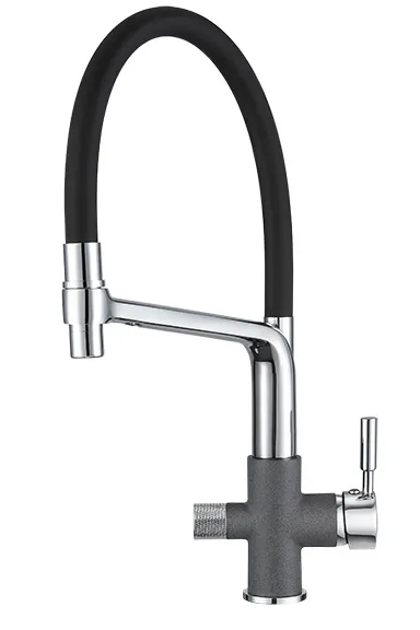 Фото товара: GRANULA 0075 смеситель, гранит, графит