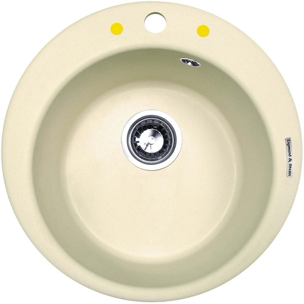 Фото товара: Zigmund & Shtain KREIS 480, мойка, молодое шампанское