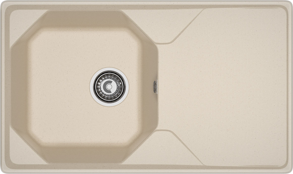 Фото товара: GranFest UNIQUE GF-U-840L, мойка, мрамор, кашемир