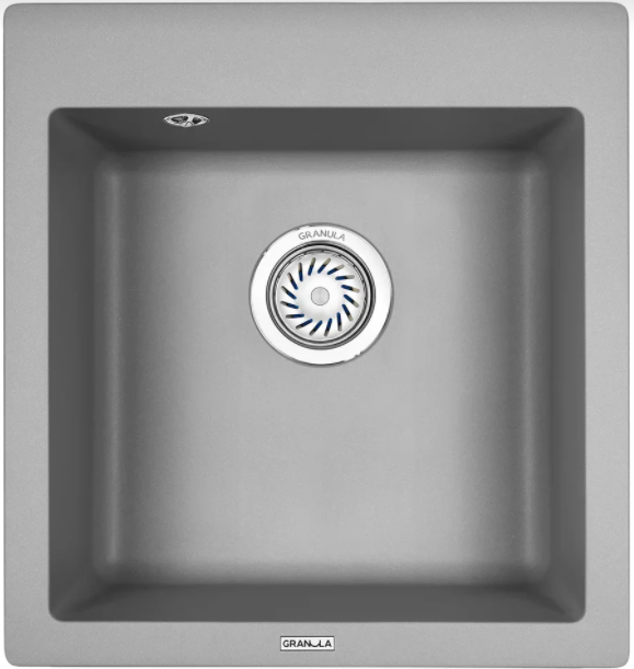 Фото товара: GRANULA 4651 мойка, гранит, алюминиум