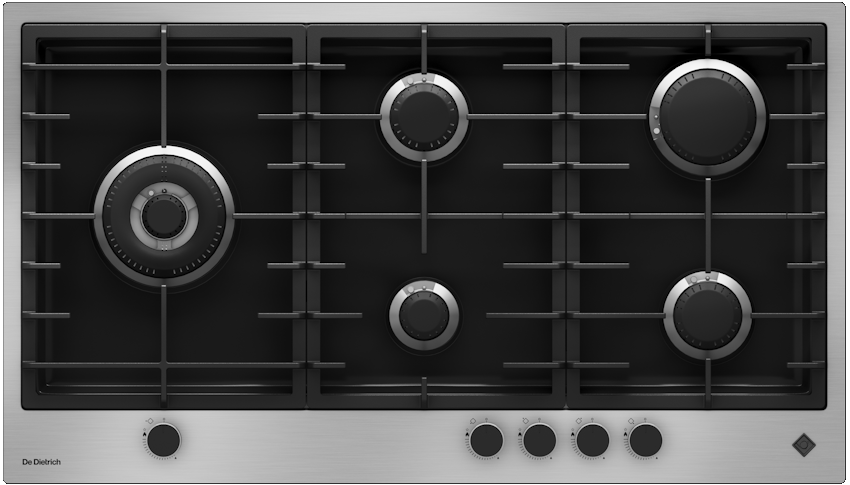 De Dietrich DPE4929XF Детальное фото товара: De Dietrich DPE4929XF газовая поверхность