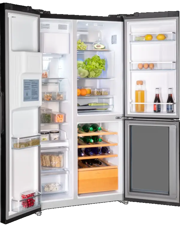 HIBERG i-RFS 750G B Inverter Wine Детальное фото товара: HIBERG i-RFS 750G B Inverter Wine