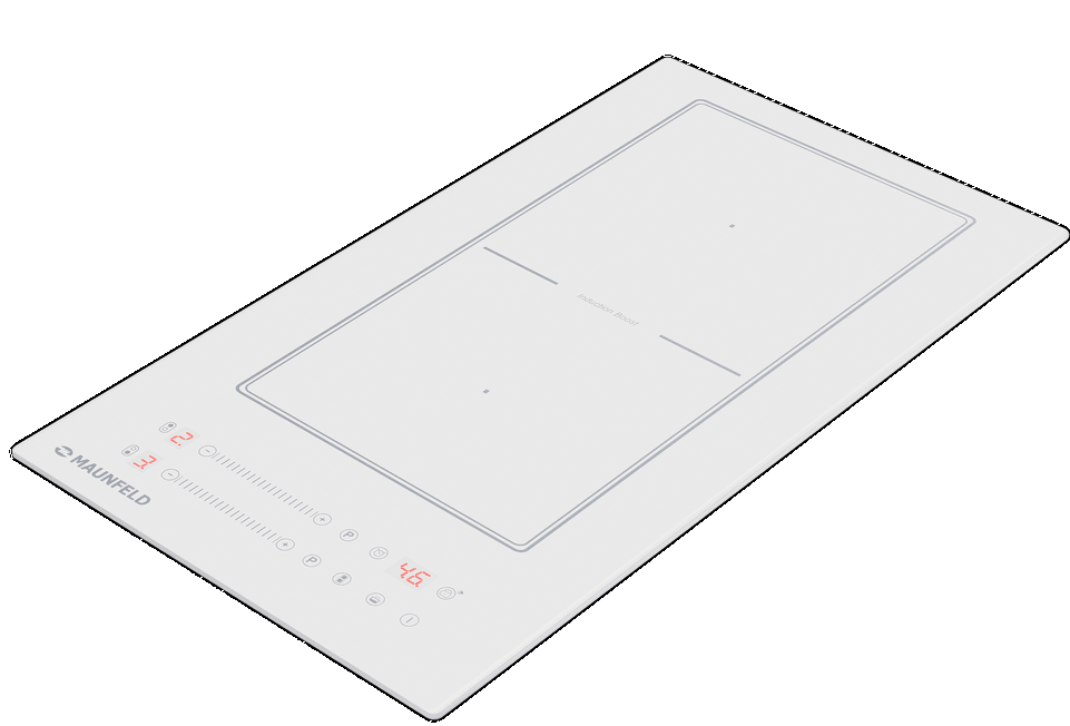 Детальное фото товара: Maunfeld CVI292S2BWH индукционная поверхность