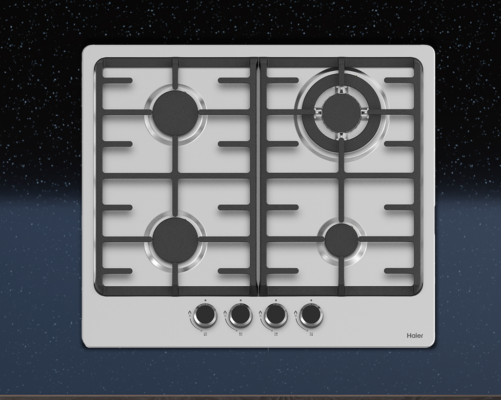Детальное фото товара: Haier HHX-M64CWX газовая поверхность