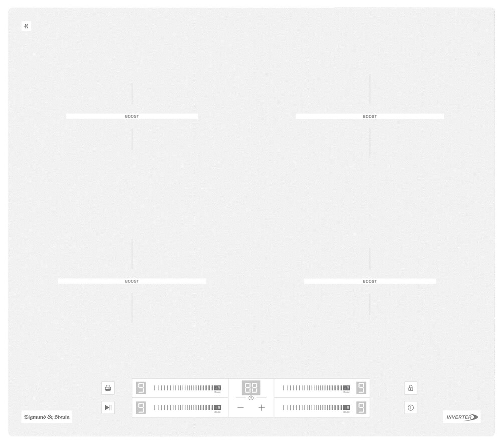 Фото товара: Zigmund & Shtain CI 23.6 W индукционная поверхность