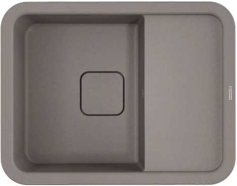 Фото товара: Omoikiri Tasogare 65-GR, мойка, гранит, leningrad grey