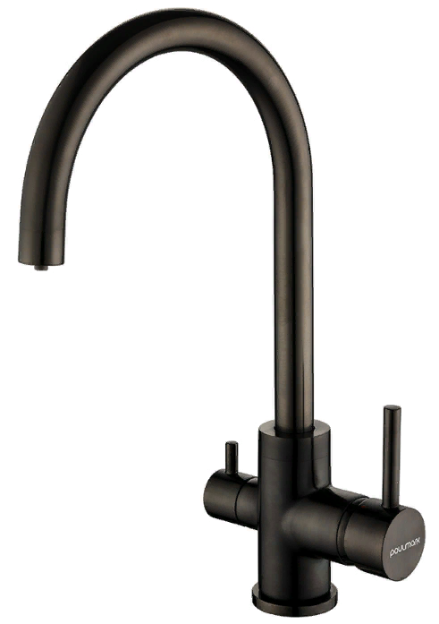 Фото товара: Paulmark ESSEN, смеситель, вороненая сталь