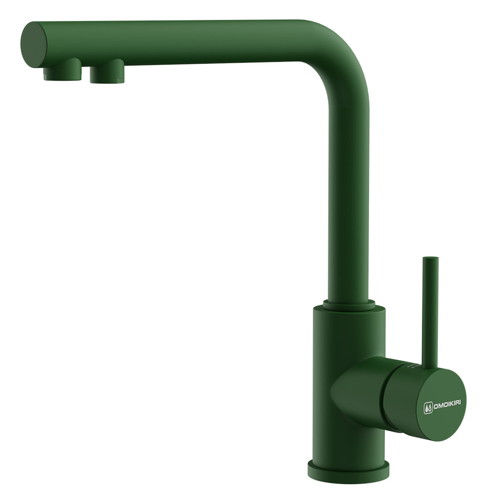 Фото товара: Omoikiri Nakagawa 2 Plus-RG, смеситель, royal green