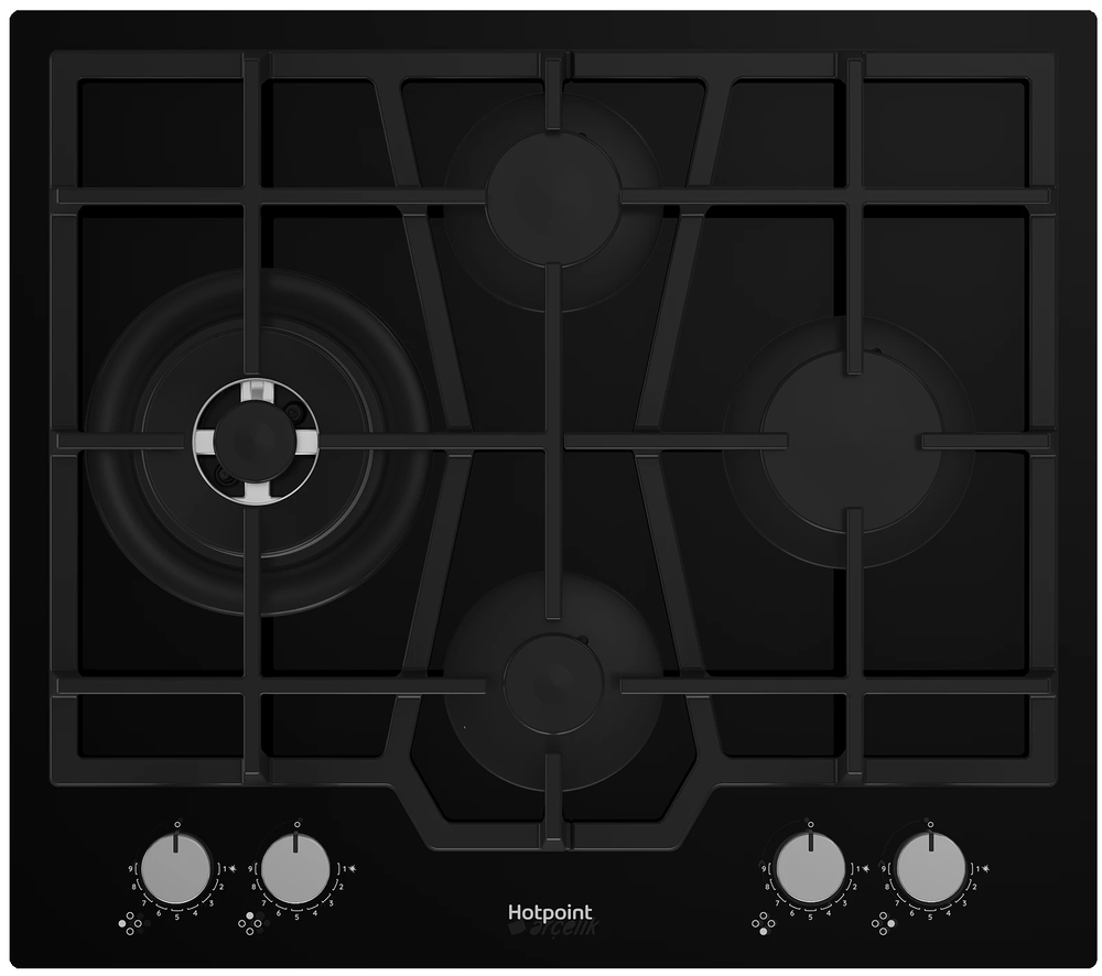 Фото товара: Hotpoint HGMTS 643 BL газовая поверхность