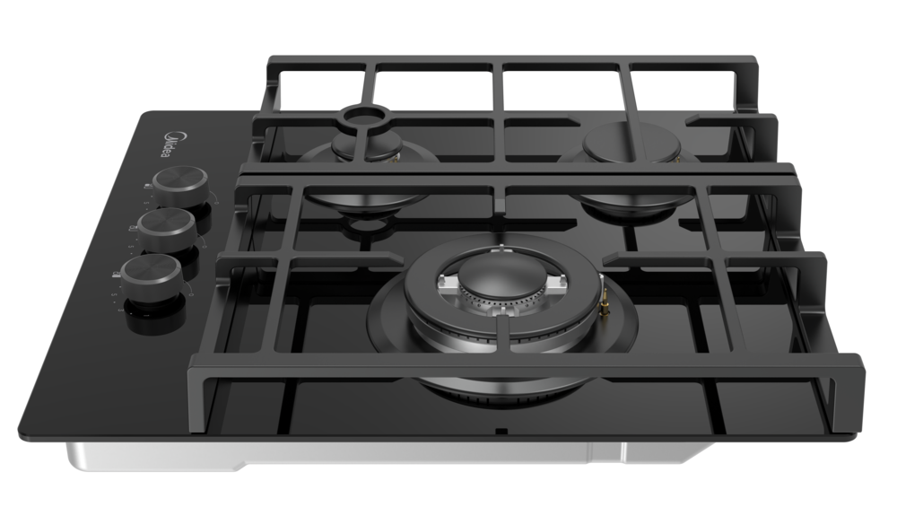Детальное фото товара: Midea MG449TGB газовая поверхность