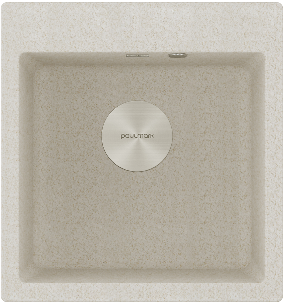 Фото товара: Paulmark KANTE 50, мойка, гранит, бежевый