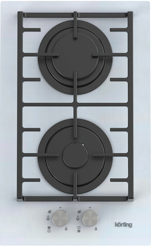 Фото товара: Korting HGG 3825 CW газовая поверхность